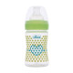 Chicco Well-Being 150 ml Feeding Plastic Bottle, Advanced Anti-Colic System, BPA Free, Hygienic Silicone Teat (Green)