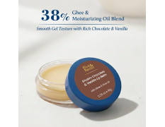 Blue Nectar Shubhr Chocolate & Vanilla Lip Balm & Gloss with Ghee for Dry Chapped Lips | 100% Ayurvedic | Paraben & Sulphate Free (10g, 12 Herbs)
