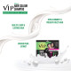VIP Hair Colour Shampoo Men and Women Natural Black 20ml (Pack of 11)