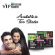 VIP Hair Colour Shampoo Pack (Black, 40 ml (Pack of 3))
