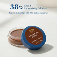 Blue Nectar Shubhr Coffee Lip Balm with Ghee for dryness and lips brightening |100% Ayurvedic|Paraben & Sulphate Free| (10g, 10 Herbs)