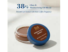 Blue Nectar Shubhr Coffee Lip Balm with Ghee for dryness and lips brightening |100% Ayurvedic|Paraben & Sulphate Free| (10g, 10 Herbs)