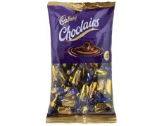 Cadbury Eclairs Chocolairs 100 Pcs Bars, Chocolate, (12 X 36.67 grams)