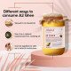 Jiva A2 Gir Desi Cow Ghee 300 ml (Pack of 2) | Pure Desi Ghee | Bilona Curd Churned | Grass-fed Cultured Ghee | Pure, Natural, Healthy | Glass Jar