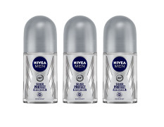 Nivea Silver Protect Deodorant Roll On for Men, 150 milliliters