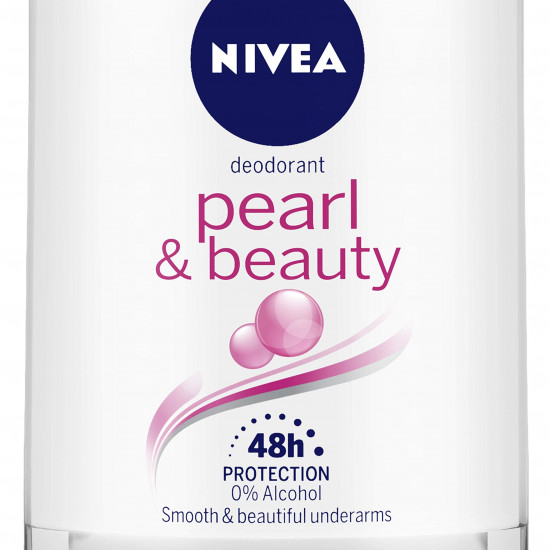 NIVEA Pearl and Beauty 50ml Deo Roll On (Pack of 3) | With Pearl Extracts & Avocado Oil| 48 H Smooth & Beautiful Underarms| 0% Alcohol | For Women