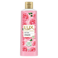 LUX Shower Gel, French Rose Fragrance & Almond Oil Bodywash, With Glycerine For Soft & Glowing Skin, Paraben Free, 245 ml