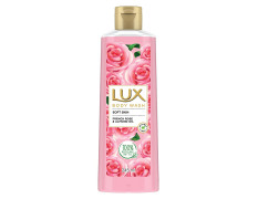 LUX Shower Gel, French Rose Fragrance & Almond Oil Bodywash, With Glycerine For Soft & Glowing Skin, Paraben Free, 245 ml
