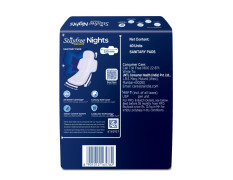 Stayfree Secure Nights XXL | 40 Pads| Cottony Soft Sanitary Pads for Women | Upto 100% leakage protection | Buy XXL at XL price | Absorbs 2x Faster with Wider Back |