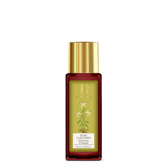 Forest Essentials Hair Cleanser Bhringraj and Shikakai, 50ml & Forest Essentials Hair Cleanser Amla, Honey and Mulethi, 50ml