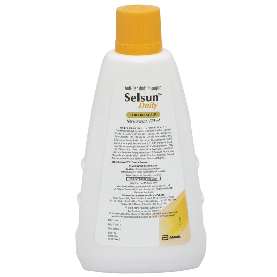 Abbott Selsun Selsun Daily Anti-Dandruff Shampoo 240ml