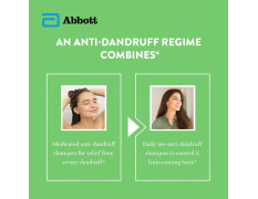 Abbott Selsun Daily Anti-Dandruff Shampoo and Selsun Suspension Anti Dandruff Shampoo (Daily 120 ml+Suspension 120ml)-Pack of 2