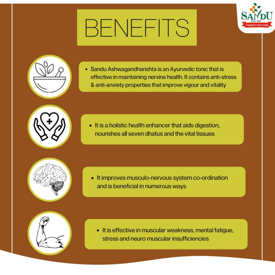 Sandu Aswhagandharishta | (450 ml) Sandu Aswhagandharishta | (450 ml)