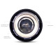 Pets Empire Dog Bowl| Anti-Skid Stainless Steel Bowls for Puppy and Cat | Food & Water Bowl | Cat Bowl | Gifts for Dogs Birthday | Black & Grey Color Combo, Medium Size - 700ml