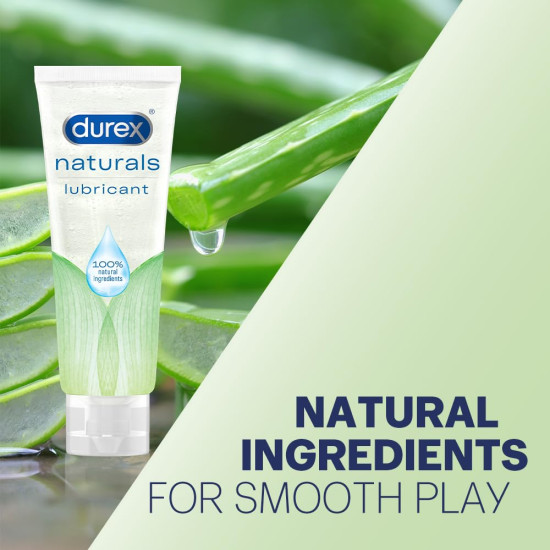 Durex Naturals Lubricant Gel, 100 ml Durex Naturals Lubricant Gel, 100 ml