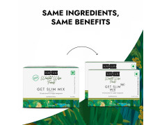 Kapiva Get Slim Mix | Blend of 10 Weight-Care Ingredients | Long-term Weight Care | No preservatives | 15 sachets, Pack of 2