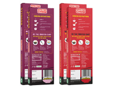 MasterChow Chinese Hakka & Udon Noodle Pack (Pack of 2 each) | All-Natural Not Fried | 300g Each
