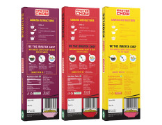 MasterChow Assorted Noodle Pack - 1 Udon, 1 Hakka, 1 Whole Wheat Noodle | No Preservatives | Get Restaurant Style Taste in Just 10 Minutes