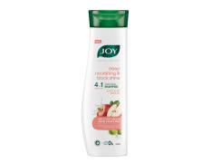 Joy Deep Nourishing & Black Shine Hair Shampoo (340ml)| 4 in 1 Conditioning Shampoo with Apple Cider Vinegar, Olives & Black Seed for Restoring Dull & Dry Hair | For Men & Women