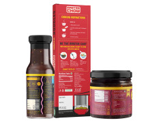 MasterChow Black Bean Jajangmyeon Combo Pack with Hakka Noodles (300 gm), Black bean Dipping sauce (200 gm) and Tokyo drift Black Bean sauce (220gm) | Made with Fermented Black Bean & Chilli Oil | No Artificial Color | Serves 4-5 Meals