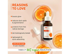 Plum 15% Vitamin C Advanced Serum for Glowing Skin | for Oily, Dry & Combination Skin | Reduce Pigmentation & Dark Spots |with Mandarin | Non-Irritating, Hydrating & Soothing | Men & Women | 20ml