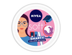 Nivea Soft Moisturizer for Face, Hand & Body, Non Sticky Cream, Smarty College Edition, 200 ml