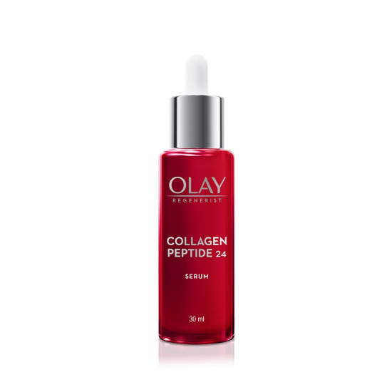 Olay Face Serum | Clear and Even Skin | Fights Dullness and Provides Radiant Glow| Normal, Oily, Dry, Combination Skin | Paraben and Sulphate Free (30ml, Collagen Peptide 24) Olay Face Serum | Clear and Even Skin | Fights Dullness and Provides Radiant Glow| Normal, Oily, Dry, Combination Skin | Paraben and Sulphate Free (30ml, Collagen Peptide 24)