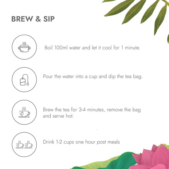 Kapiva Dia Foods Green Tea for Blood Sugar Care | Jamun, Gudmar, Methi, & 10 More