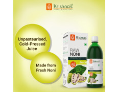 KRISHNA'S HERBAL & AYURVEDA Raw Noni Juice-1000 Ml|Preservative Free|No Added Thickener Color Or Flavor|Sugar Free Juice|Enhance Energy|Made With Fresh Noni Fruit (Morinda Citrifolia)