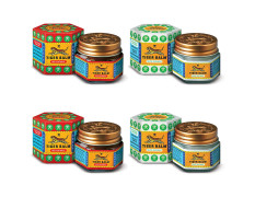 Tiger Balm Red & White Ointment | 21ml each | Pack of 4 | Ayurvedic Pain Relief Balm | Effective Relief from Joint, Body & Knee Pain, Muscular Aches, Sprain | 2 Red & 2 White | Combo Pack