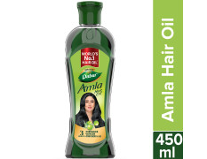 Dabur Amla Hair oil for Stronger, Longer and Thicker Hair -450ml