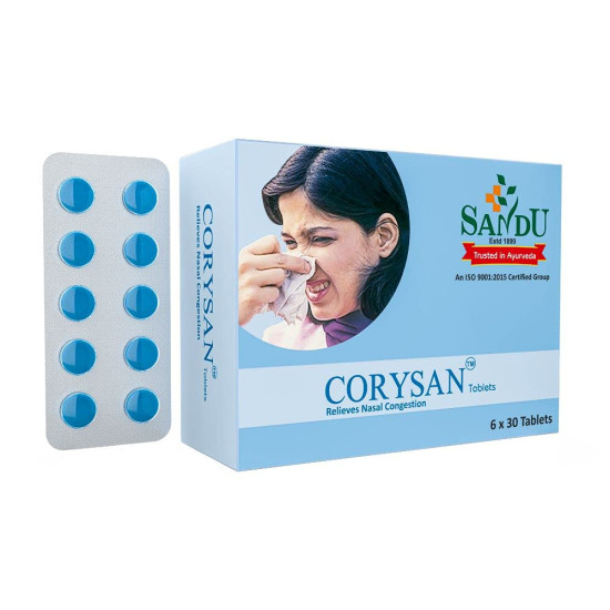 Sandu Corysan 180 Tabs (6 x 30 Tabs) Sandu Corysan 180 Tabs (6 x 30 Tabs)