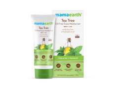 Mamaearth Tea Tree Oil-Free Moisturizer For Face For Oily Skin With Tea Tree & Salicylic Acid For Acne & Pimples 80g