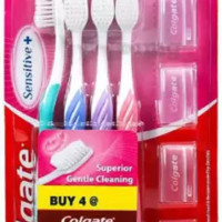 Colgate NEW ULTRA SOFT WITH CAP Ultra Soft Toothbrush (8 Toothbrushes) - Ideal for Sensitive Teeth Colgate NEW ULTRA SOFT WITH CAP Ultra Soft Toothbrush (8 Toothbrushes) - Ideal for Sensitive Teeth