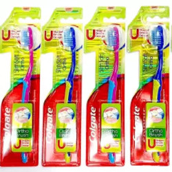 Colgate Slim Soft Toothbrush (Soft Bristles) Pack of 6 Soft Toothbrush (6 Toothbrushes)
