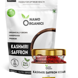 Namo Organics - 1 Gm - Saffron Original Pure Kashmiri Kesar Saffron for Pregnant Women Saffron Threads