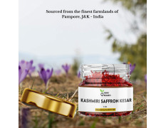 Namo Organics - 1 Gm - Saffron Original Pure Kashmiri Kesar Saffron for Pregnant Women Saffron Threads