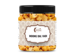 Organic Nature Homemade Moong Dal Wadi Mangori Wadian Moong Dal Vadi Badi 250 Gram [Jar Pack]