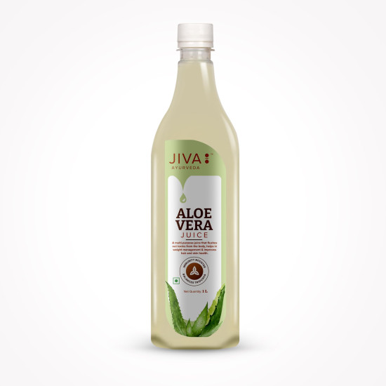 Jiva Amla Juice 1L & Aloe Vera Juice 1L (Combo pack of 2)