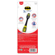 Colgate Kids Batman Manual Toothbrush, Extra-soft Bristles and Built-in Tongue Cleaner, Compact Head and Non-Slip Handle (Pack of 3,Multicolor)