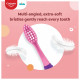 Colgate Kids Barbie Toothbrush, Extra Soft with Tongue Cleaner (Pack of 3)