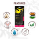 Jovees Herbal New Signature Kajal With Extra Smooth Tip, 3 gms | Herbal Kohl | Smudge Free | Lasts Upto 6 Hours | Deepest Black