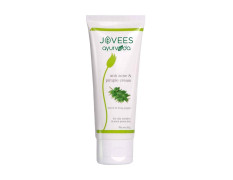 Jovees Ayurveda Neem & Long Pepper Anti Acne and Pimple Cream, 60 gms | Oily, Sensitive & Acne Prone Skin | Paraben & Alcohol Free | Helps Clear Acne & Prevents Future Breakout