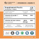 Carbamide Forte Vitamin D3 K2 Supplement | Vitamin K2 MK7 To Support Bone & Heart Health | Veg D3 - Lichen - 120 Tablets