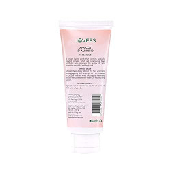 Jovees Herbal Apricot & Honey Peel Off Mask 100 GM | For Pore Tightening and Skin Nourishment | All Skin Types | Paraben & Alcohol Free |Pack of 1