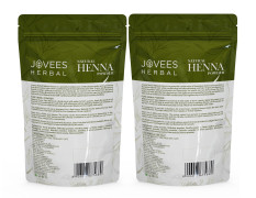 Jovees Herbal Mehandi/Henna Powder | With Amla, Shikakai & Brahmi Powder | For Extra Conditioning | Control Hair Fall & Repairs Damaged Hair | 75g (Pack of 2)