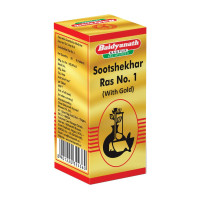 Baidyanath Sootshekhar Ras No 1 with Gold - 30 Tablets
