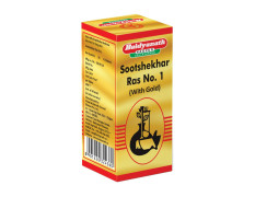 Baidyanath Sootshekhar Ras No 1 with Gold - 30 Tablets
