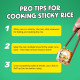 MasterChow Organic Sticky Rice (300g) | Traditionally Local Farm Grown Rice