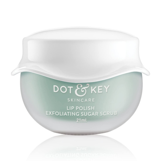 Dot & Key LIP POLISH Choco Mint Exfoliating Sugar Scrub (21ml)